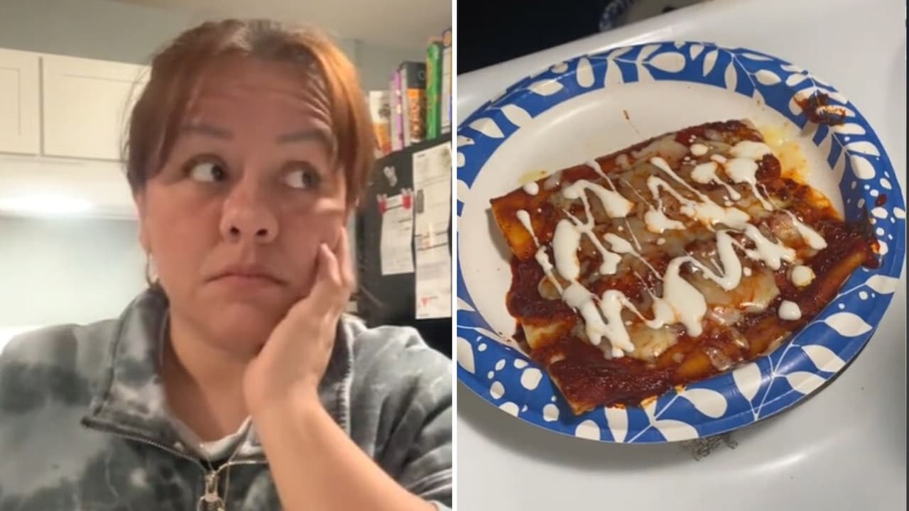 Joven hace enchiladas en el microondas y decepciona a su mamá y a todo México
