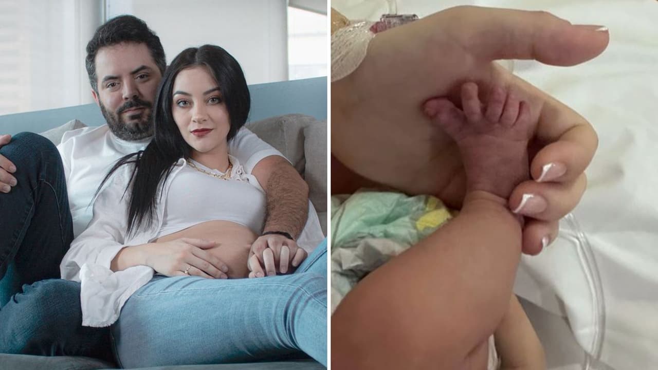 Nace bebé de José Eduardo: los Derbez publican primera foto, ¿Victoria Ruffo aparece con ellos?