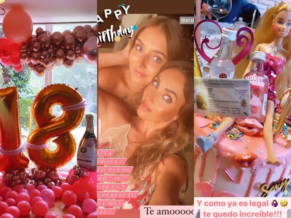 Sobrina de Anahí cumple 18 años y lo celebra con majestuosa fiesta.