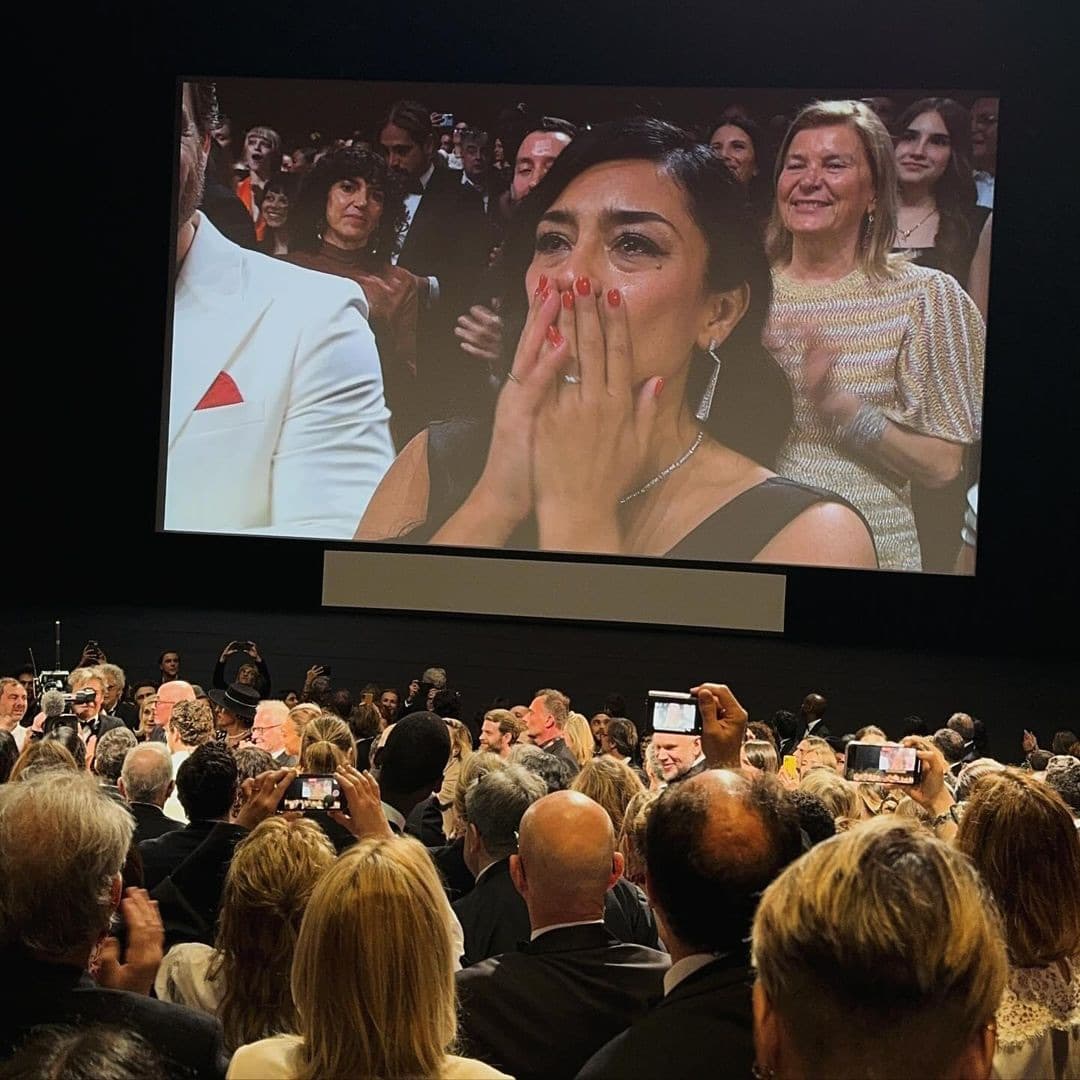 Esta fue la reacción de Adriana Paz tras la proyección de 'Emilia Pérez' en el festival de Cannes