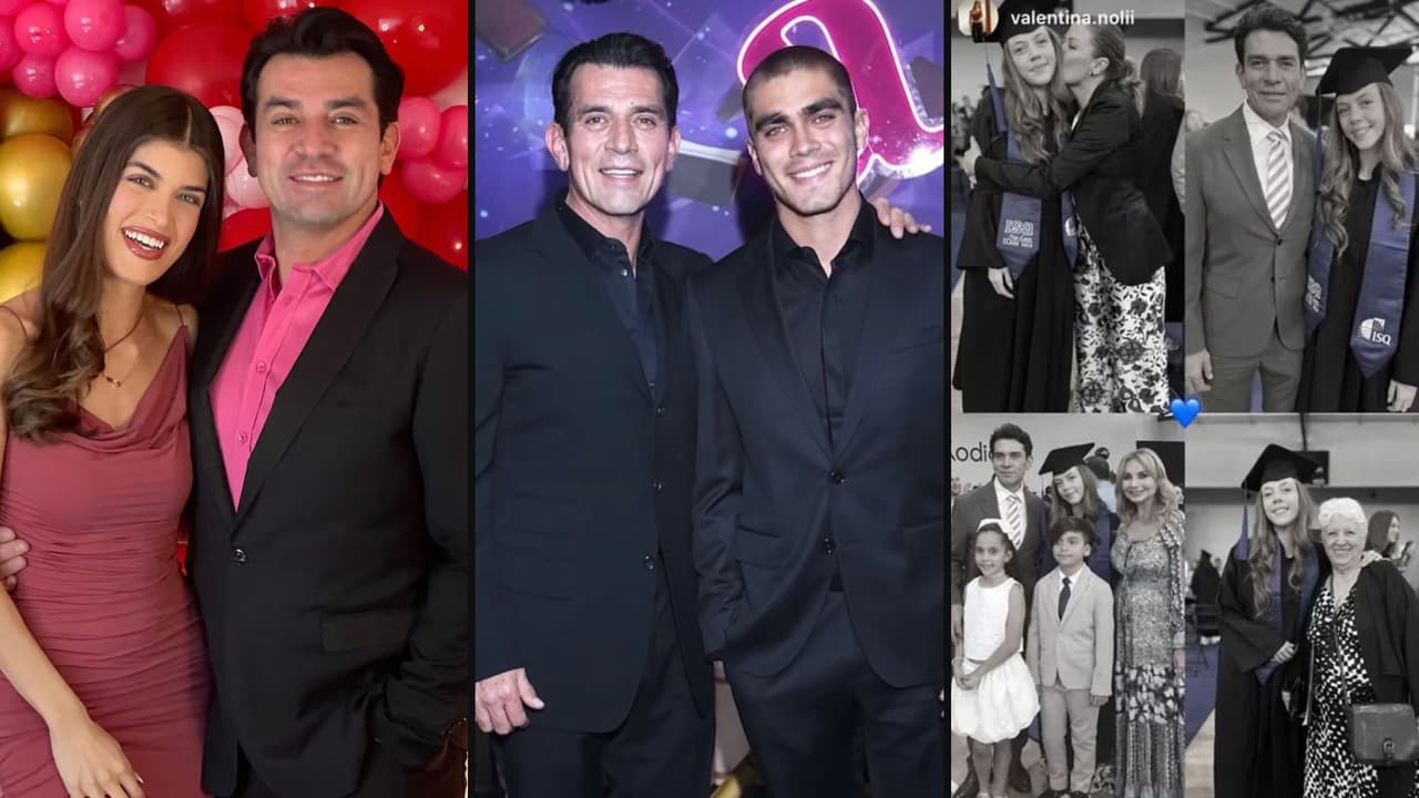 Ellos son los hijos de Jorge Salinas