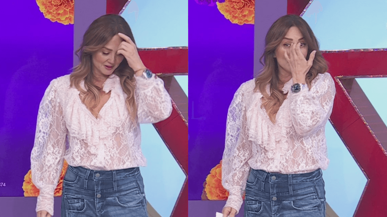 ¿Por qué Andrea Legarreta se conmovió en Hoy este 16 de octubre? Esto pasó en vivo