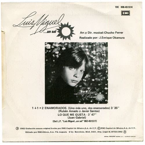 Este disco representa el inicio de la admirable trayectoria del artista