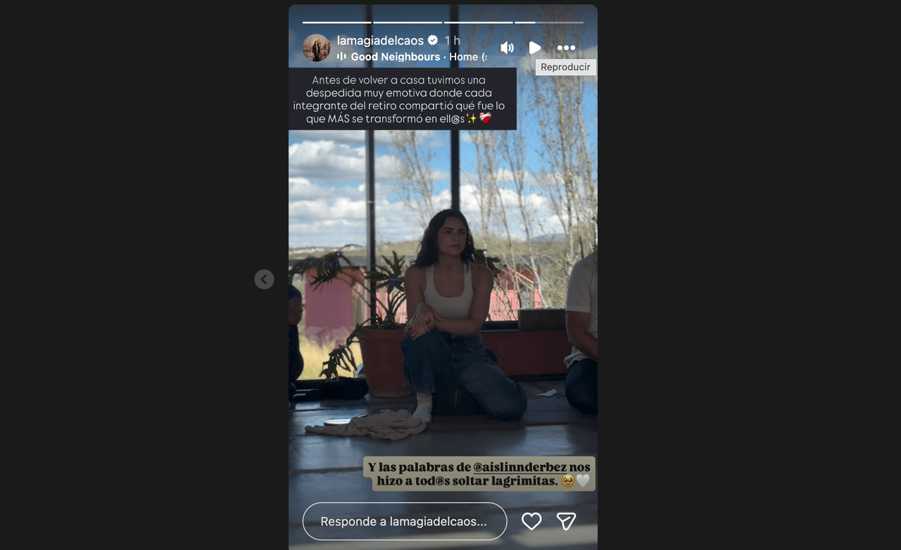 Aislinn Derbez reaparece a unos días de la muerte de su mamá; protagoniza tremendo baile y posa sonriente con Vadhir