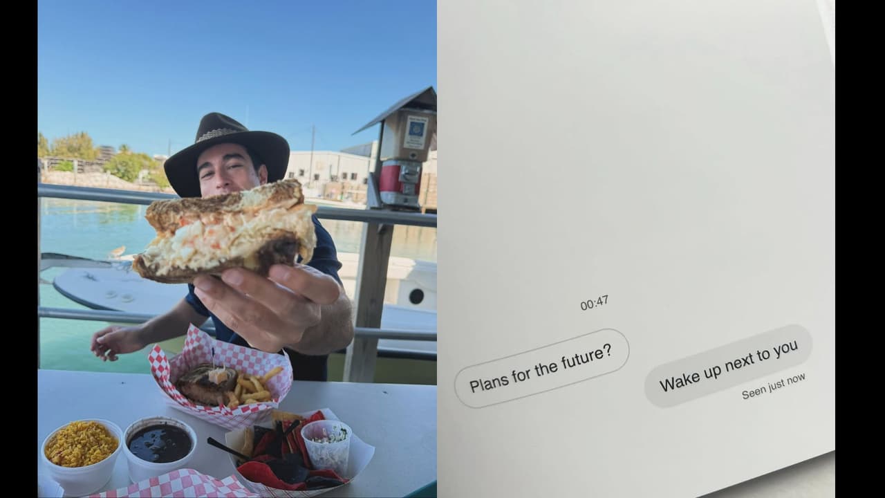 Danilo Carrera presume varias fotografías junto a misteriosa mujer