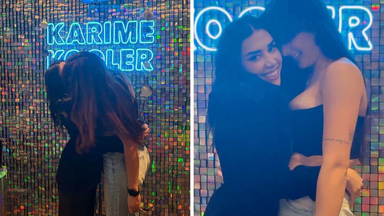 Gala Montes comparte fotos junto a Karime durante la grabación del podcast 'Karime Kooler'