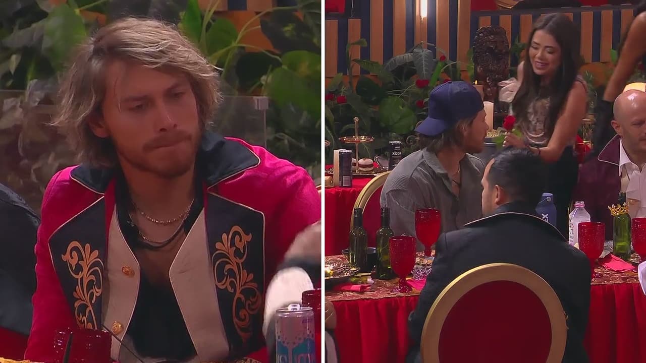 Aldo de Nigris dice en la fiesta que Mariana Botas se ve bien bonita: ella le da una rosa frente a todos