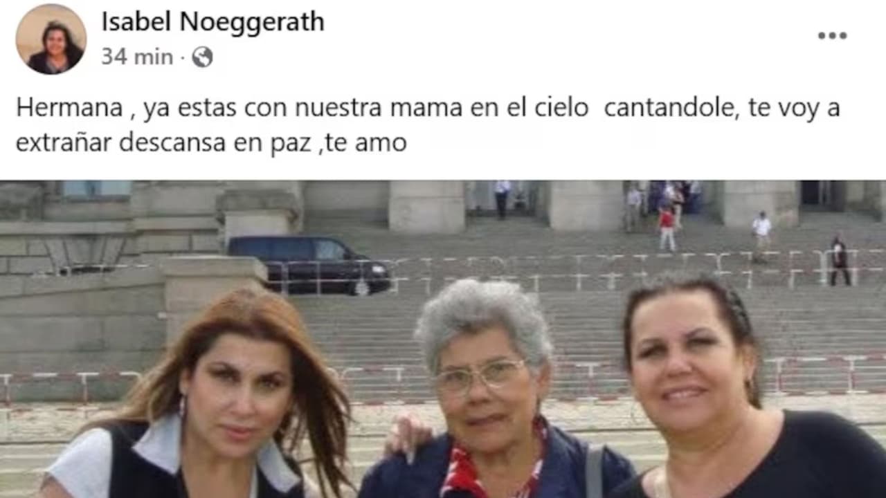 Dulce muere a los 69 años: su hermana la despide.