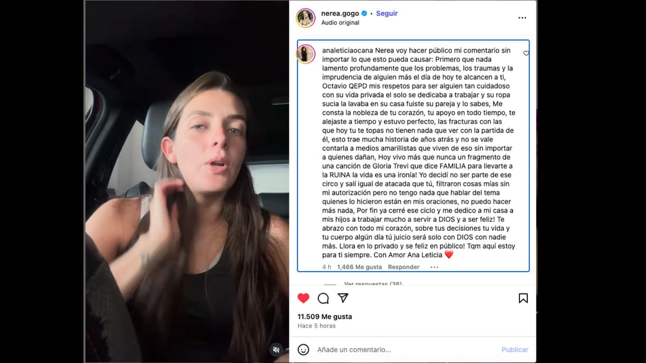 Hermana de Octavio Ocaña manda mensaje de apoyo a Nerea González tras la polémica