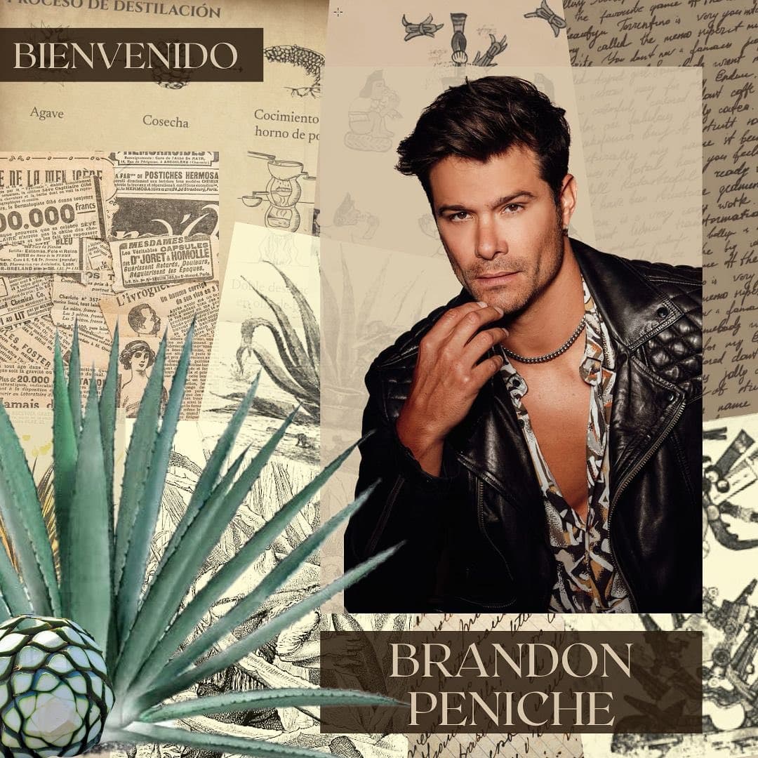 Brandon Peniche es el protagonista de la telenovela; "Vamos con todo equipo", compartió el actor en redes sociales.