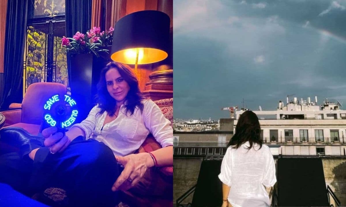 La actriz y el fotógrafo visitaron ciudades como París, Francia