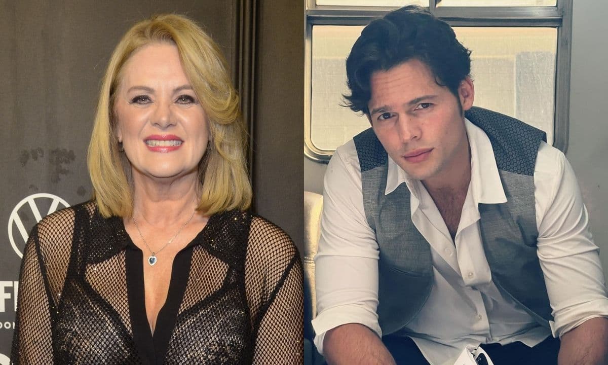 La actriz detalló que el actor podría ser su hijo y que solo son amigos