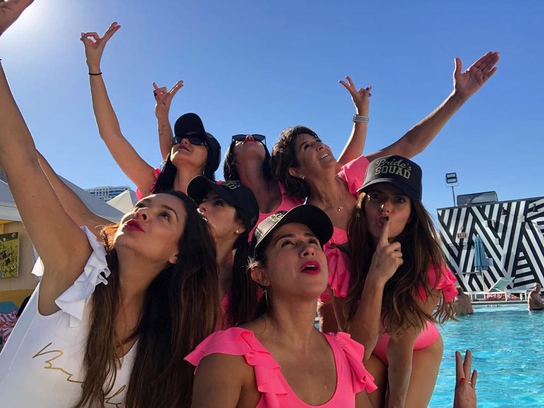 Claudia Álvarez, Ana Bekoa y Heidi Hoffman son algunas que festejan la próxima boda de la estrella