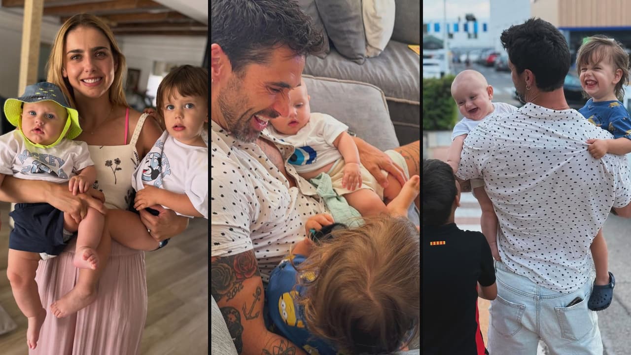 Matías Novoa dedica tierno mensaje a Michelle Renaud y posa junto a sus hijos