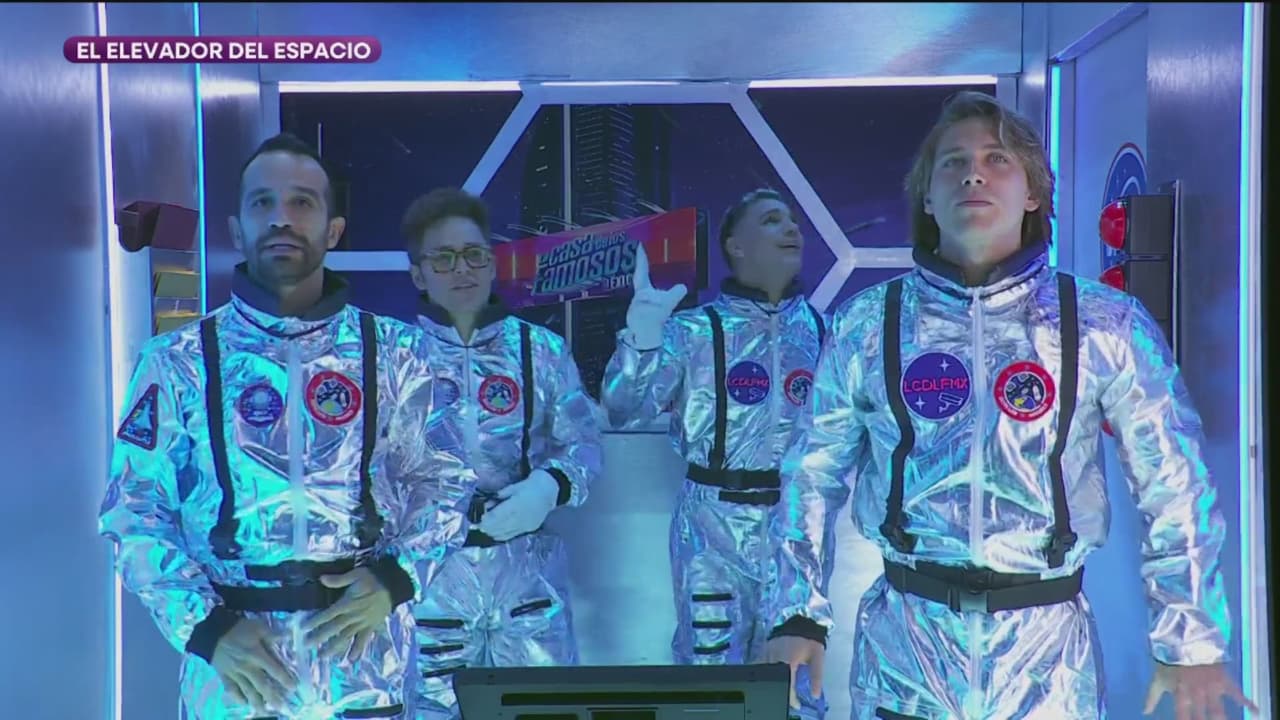 Yetus y Yurem ayudaron a Aldo y Guana en el elevador del espacio en La Casa de los Famosos México 2025