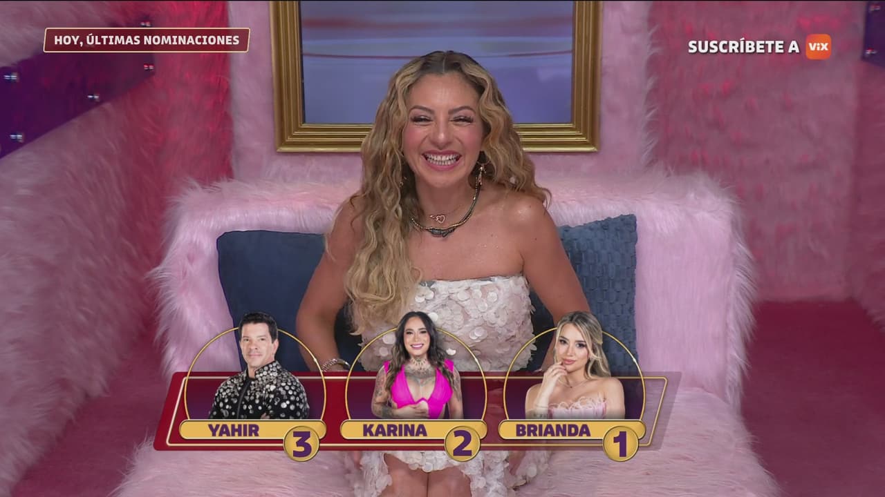 Así nominó Mariana