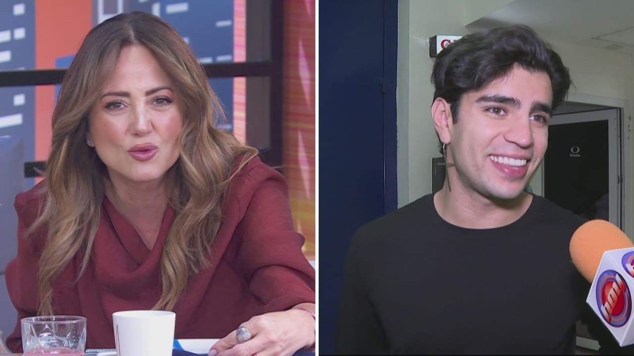Andrea Legarreta pone un alto y sale en defensa de Aarón Mercury en programa en vivo: "Se tenía que decir"