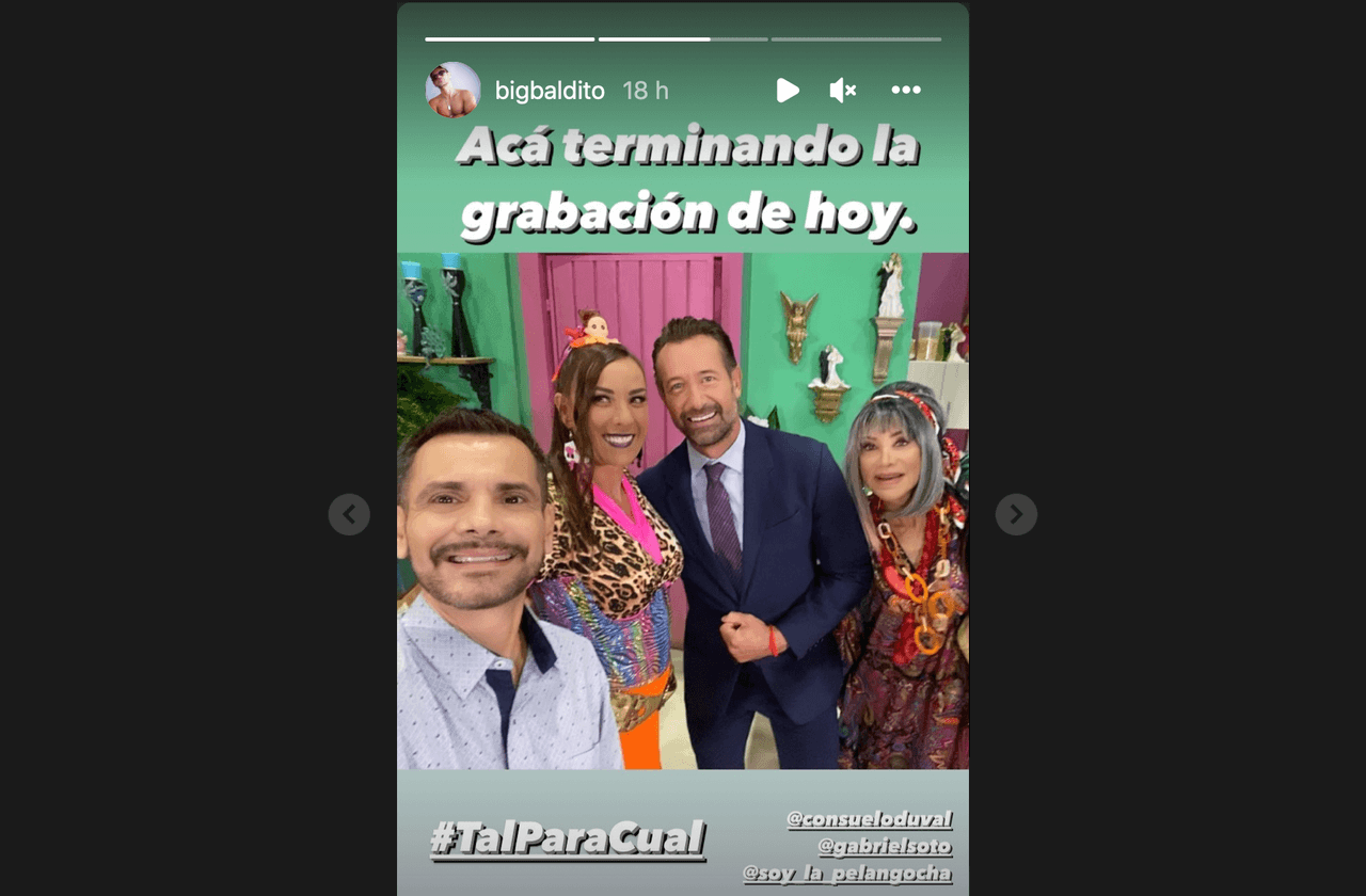 Gabriel Soto y Nacaranda grabaciones Tal para cual