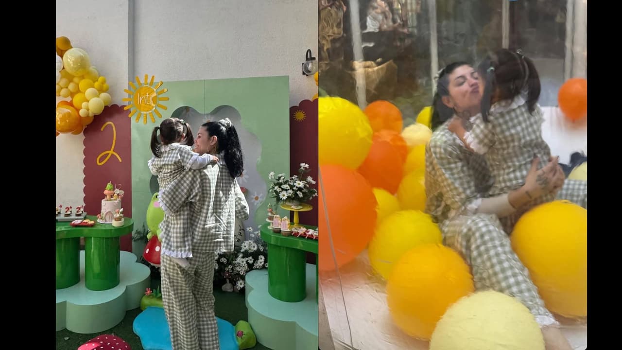 Cazzu celebra el cumpleaños #2 de su hija Inti
