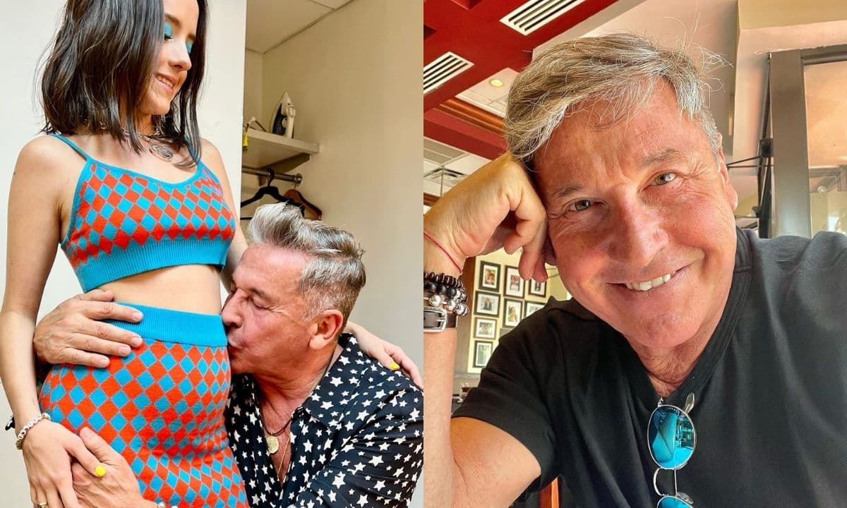 El cantante presume a sus nietos en redes sociales