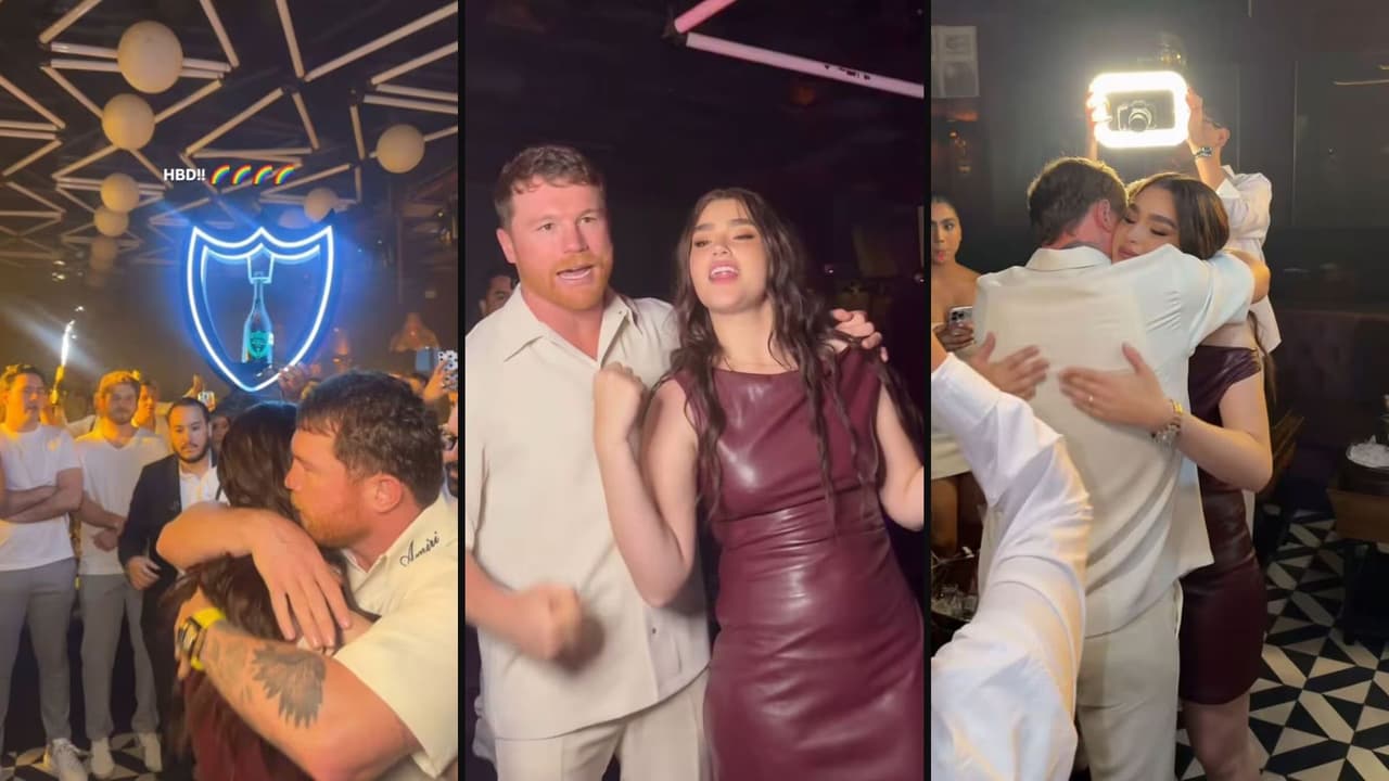 Emily Álvarez, hija de Saúl 'Canelo' Álvarez, cumplió 18 años y el boxeador le organizó una gran fiesta