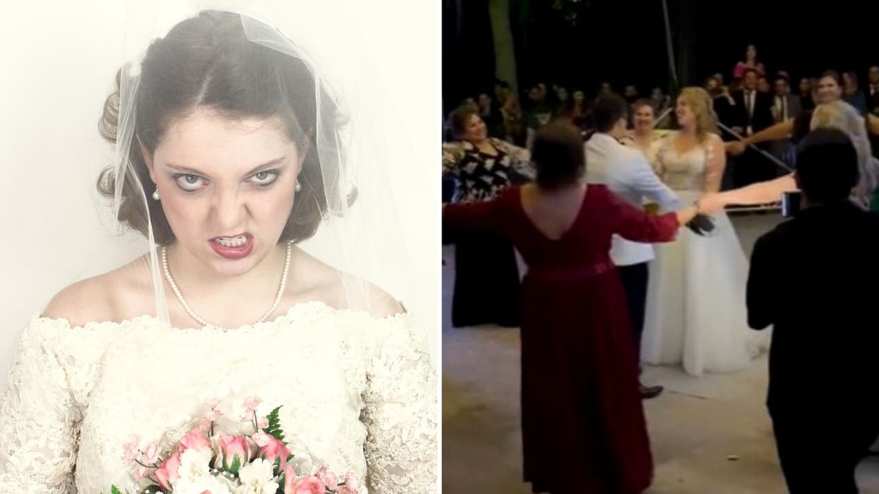 Tías arruinan el vals en la boda de su sobrina e Internet enfurece: "Parecen brujas"