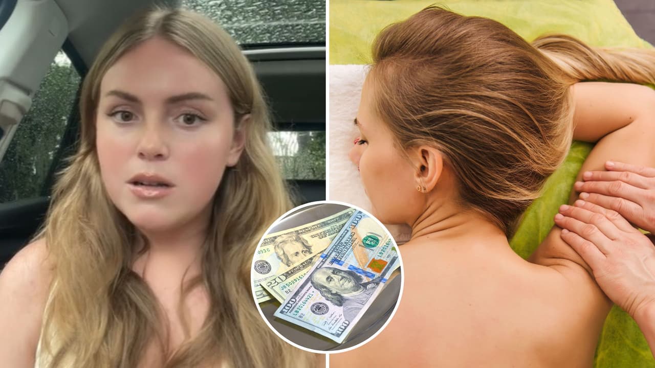 Joven pide un masaje y le exigen propina adelantada de 30 dólares: TikTok enfurece