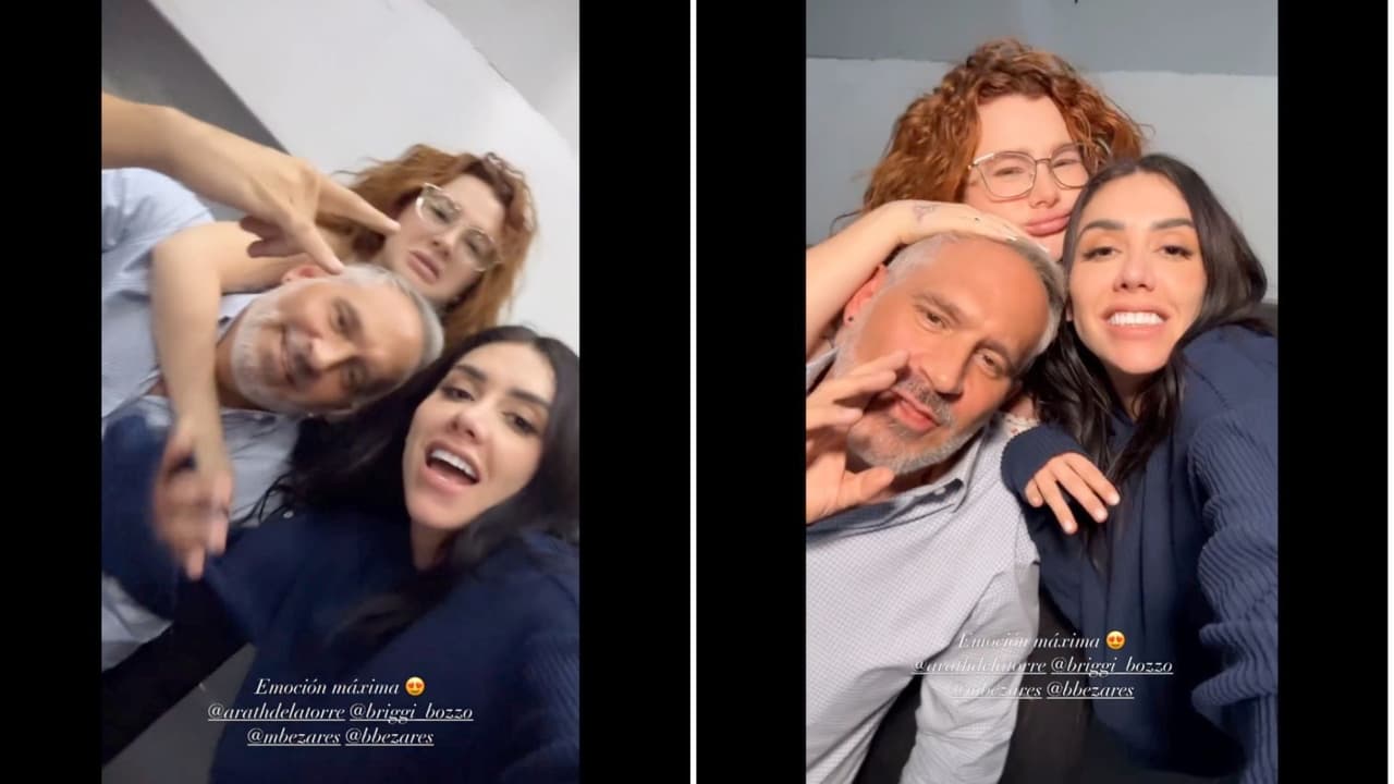 Karime Pindter también presumió el reencuentro del 'Team Mar' en la primera lectura de 'La señora presidenta'