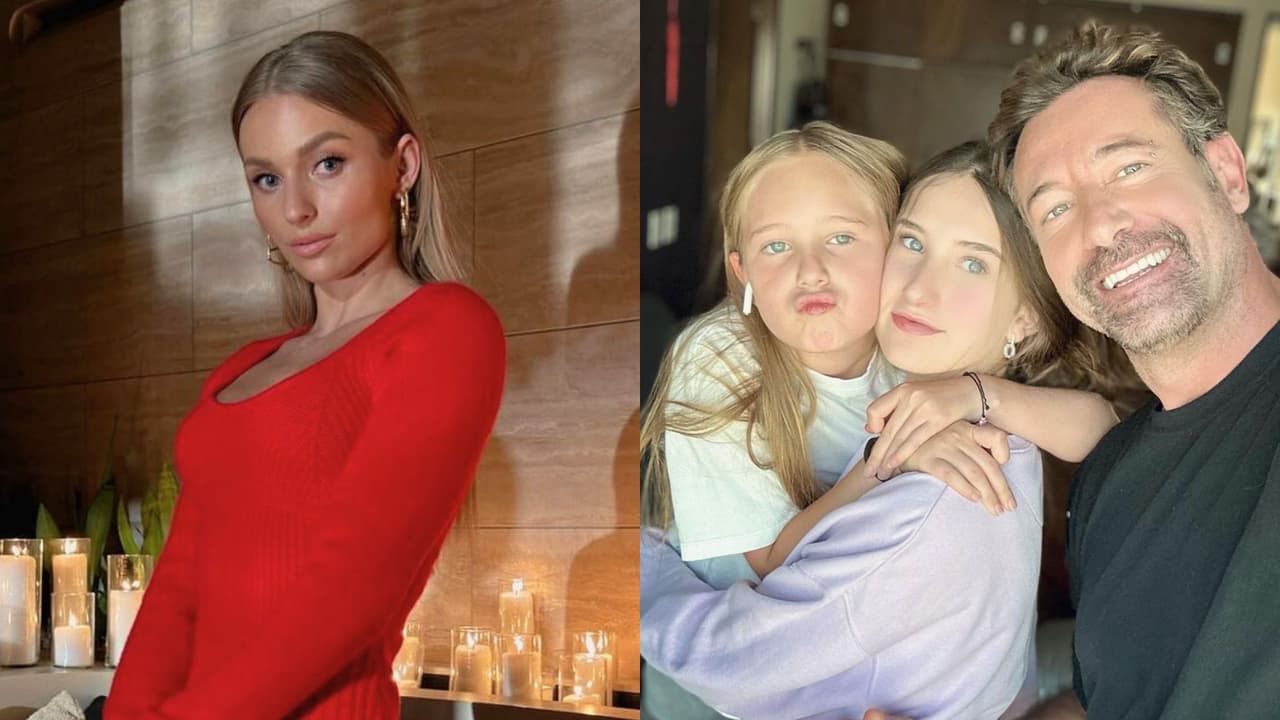 Irina Baeva confiesa que “va practicando” con las hijas de Gabriel Soto para ser madre