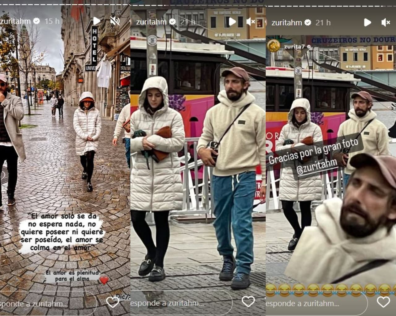 Humberto Zurita balconea a su hijo Emiliano en foto y él responde.
