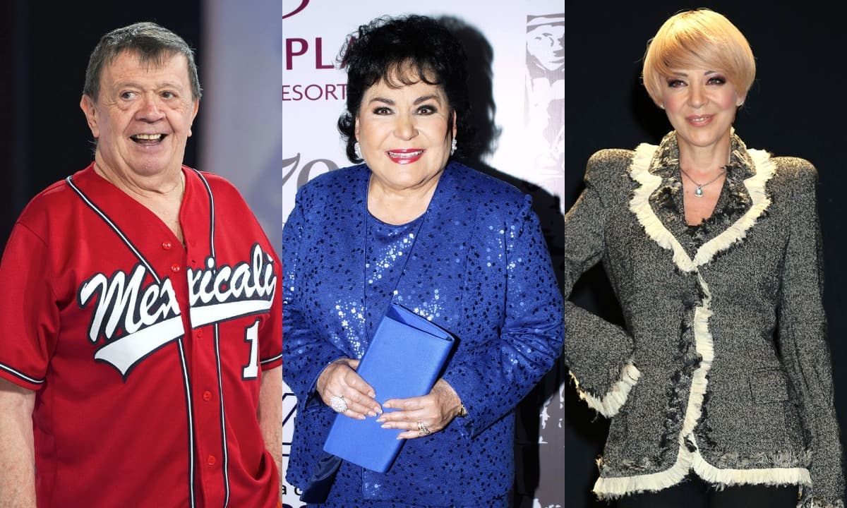 Carmen Salinas: Difunden fotos inéditas de la actriz junto a la fallecida Edith González y Chabelo