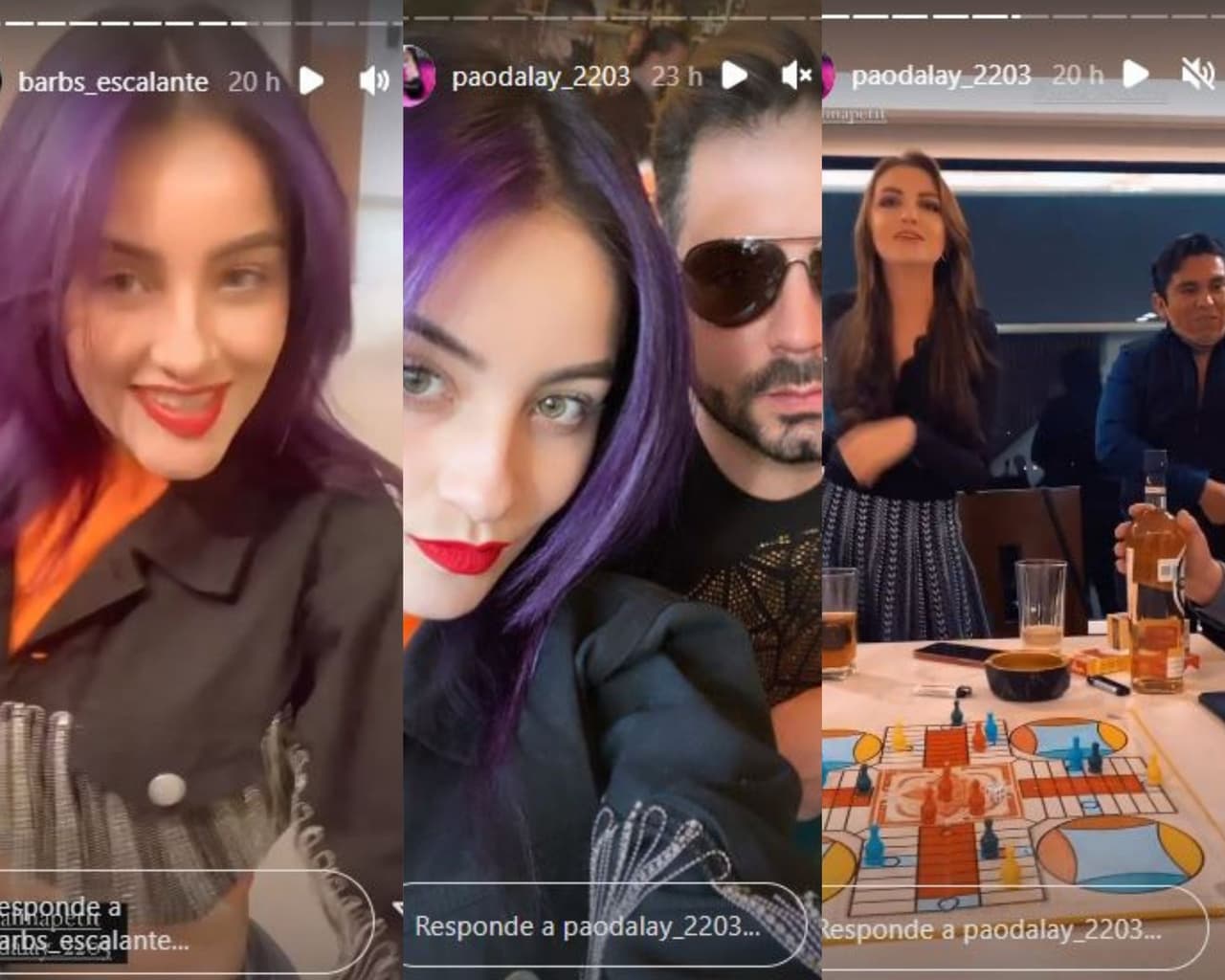 Bárbara Esclante y Paola Dalay publicaron en redes videos en los que se dejaron ver juntas por primera vez.