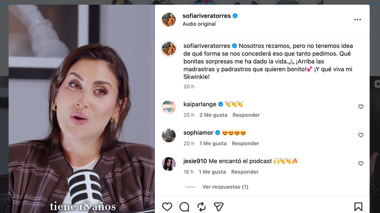 Sofía Rivera Torres habla de Andrea, hija de Eduardo Videgaray.