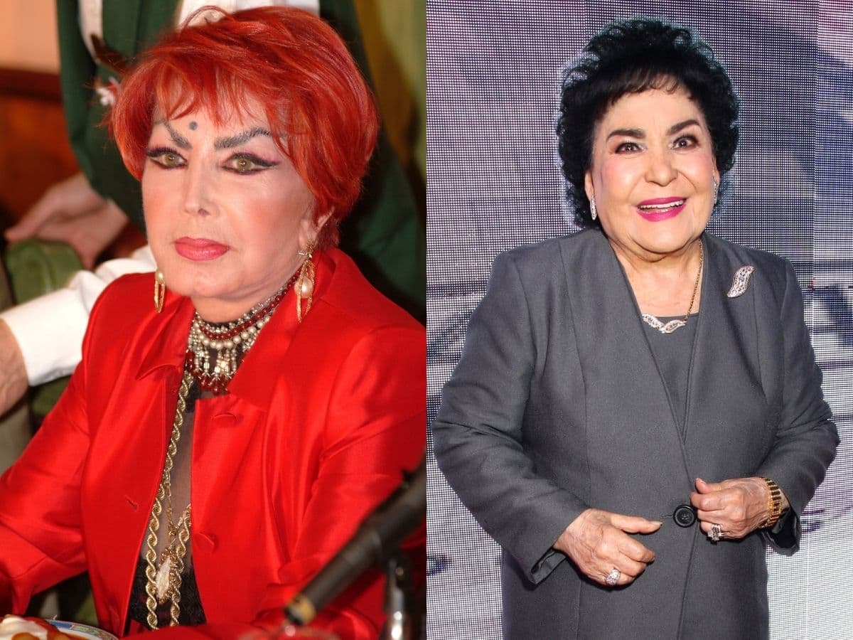 Irma Serrano ‘La Tigresa’ reacciona al estado de salud de su amiga Carmen Salinas.
