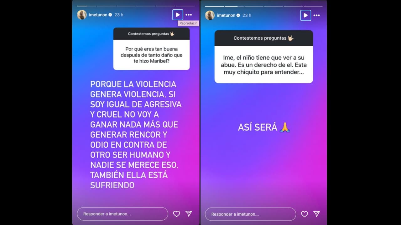 Imelda Tuñón responde dudas de sus seguidores a través de Instagram