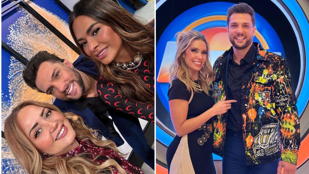 Andrea Escalona, Andrea Legarreta y Galilea Montijo le dan la bienvenida a Nicola Porcella al programa 'Hoy'