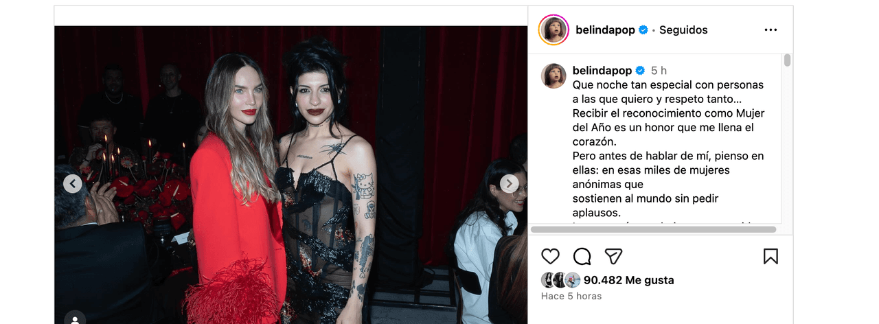 Cazzu y Belinda, por fin, se encuentran y protagonizan tremendas fotos juntas: mandan fuerte mensaje