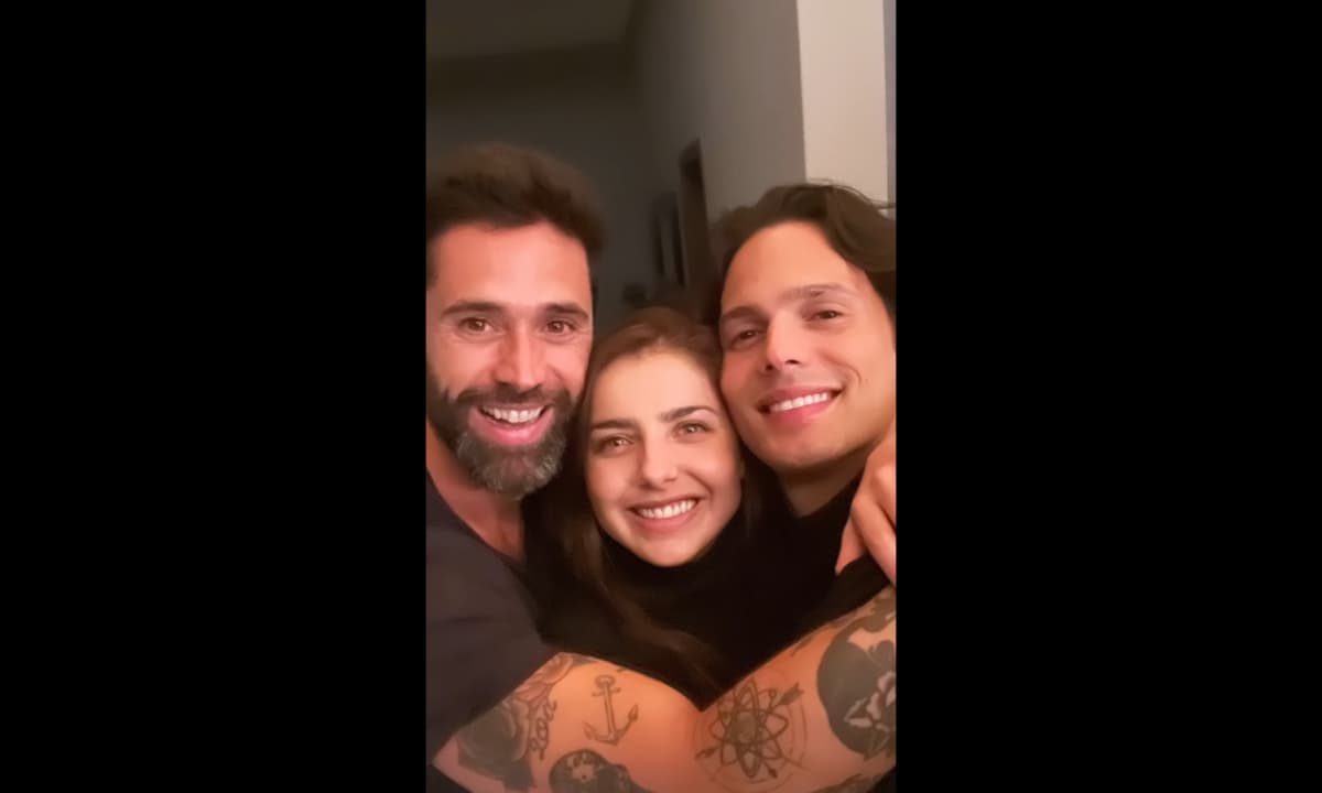 Michelle Renaud y Matías Novoa le enviaron mensaje a Emmanuel Palomares