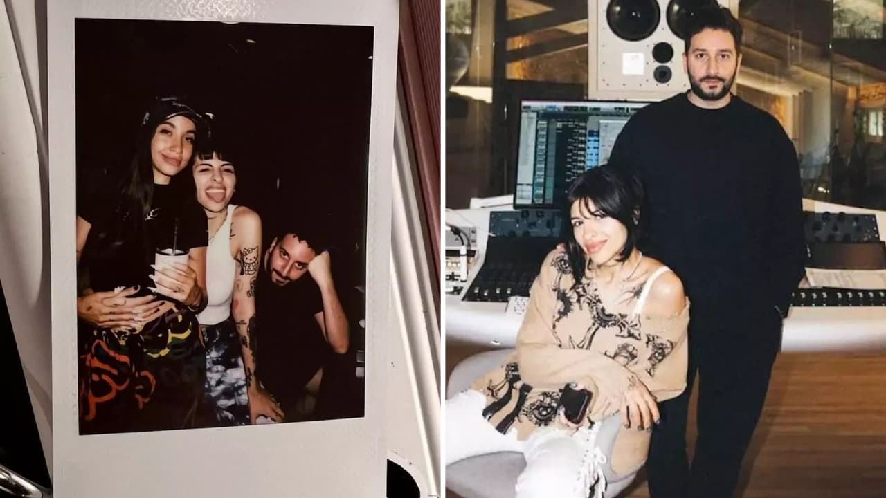 Nico Cotton y Cazzu.