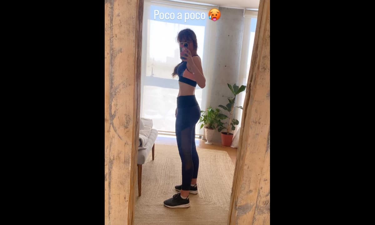 La conductora causó revuelo por la imagen que compartió