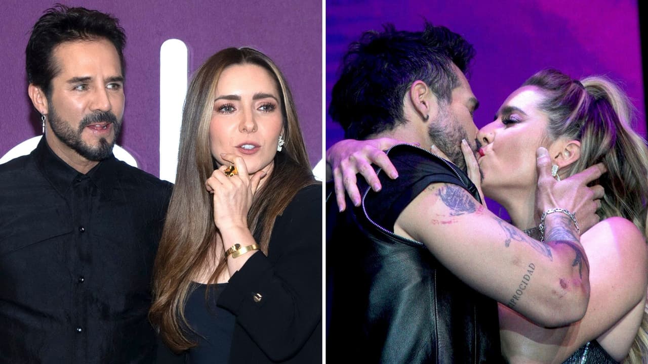 Ariadne Díaz reacciona al impacto que causó su beso con José Ron en presentación de telenovela
