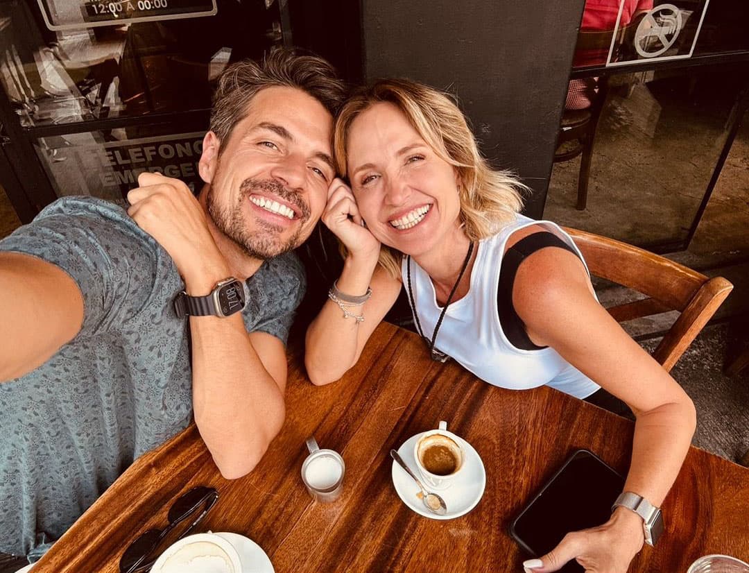 Juan Martín Jáuregui y su esposa