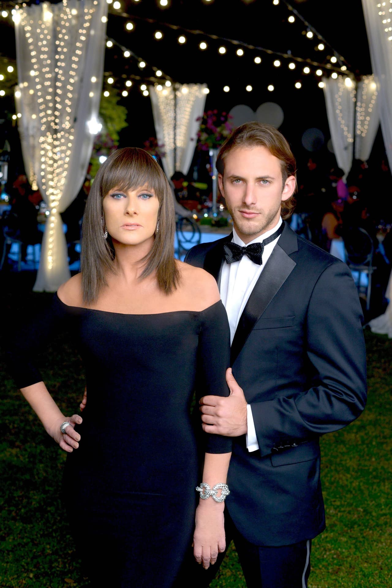 Hijo de Christian Bach recuerda a la actriz con inédita foto familiar