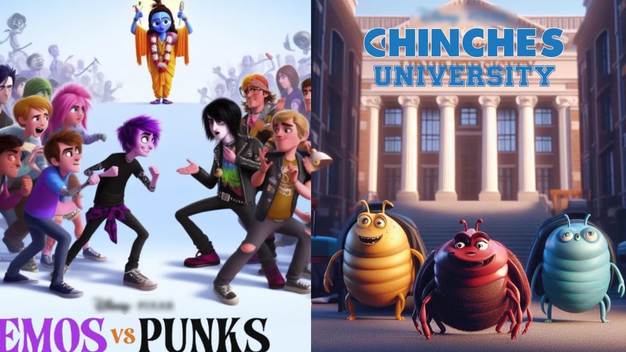 IA crea pósters de hechos históricos y virales como si fueran películas de Pixar: lucen increíbles