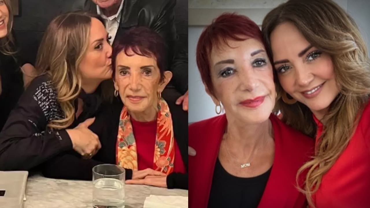 Andrea Legarreta dice lo que haría con su fallecida mamá si "pudiera regresar el tiempo"