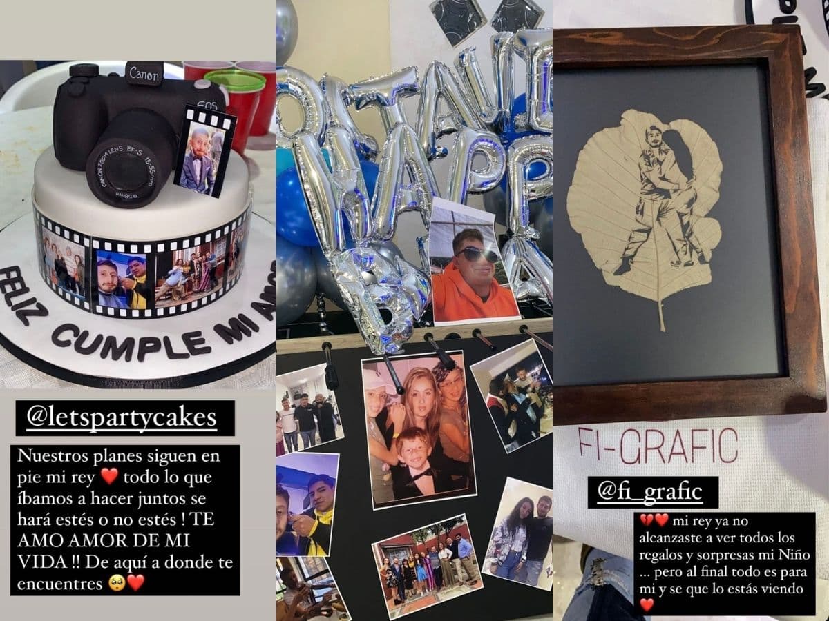 Octavio Ocaña: celebran el que hubiera sido su cumpleaños entre globos e increíble pastel.