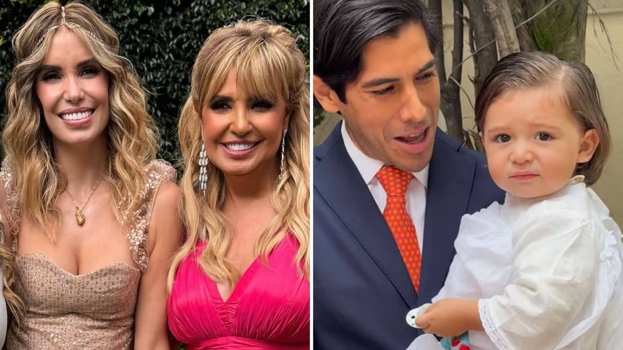 Andrea Escalona celebra el bautizo de su hijo Emilio: revelan primeras fotos