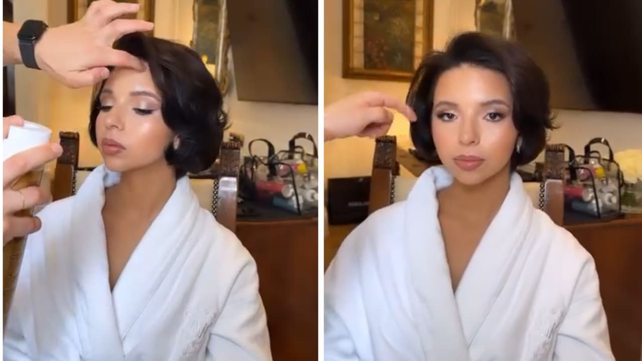 Ángela Aguilar aparece en perfil de Instagram de maquillista de novias