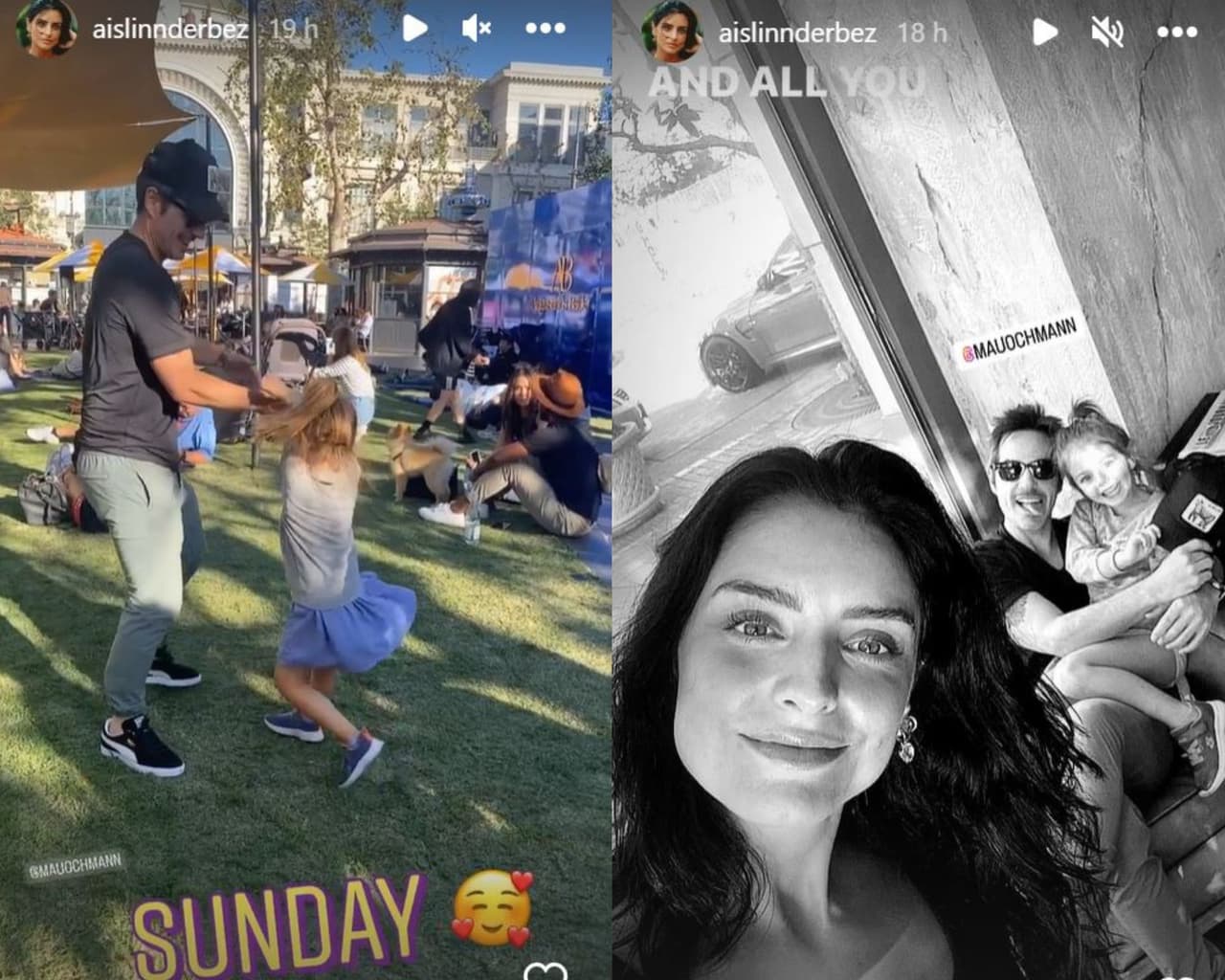 Aislinn Derbez asombra al publicar foto con Mauricio Ochmann.