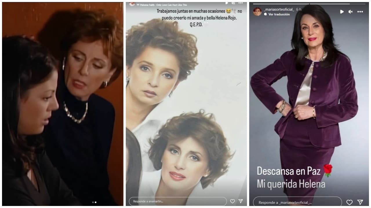 Famosos lamentan la muerte de Helena Rojo